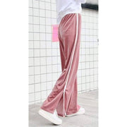 Pantalon Large À Bande - Pantalon