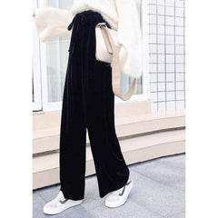 Pantalon Souple Large - Noir / S - Pantalon