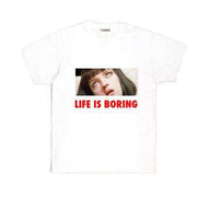 T-shirt imprimé LIFE IS BORING