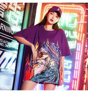 T-SHIRT SMOKING GRANDPA