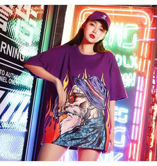 T-SHIRT SMOKING GRANDPA