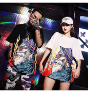 T-SHIRT SMOKING GRANDPA