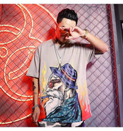 T-SHIRT SMOKING GRANDPA