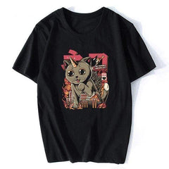 T-SHIRT UNICORN CAT