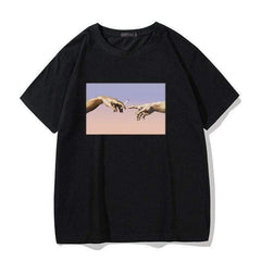 T-SHIRT MICHELANGELO SMOKE