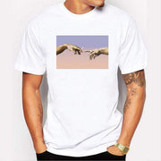 T-SHIRT MICHELANGELO SMOKE