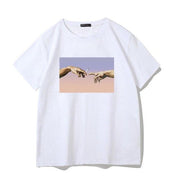 T-SHIRT MICHELANGELO SMOKE