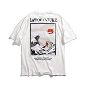T-shirt imprimé LAW OF NATURE
