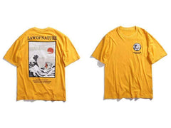 T-shirt imprimé LAW OF NATURE