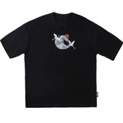T-SHIRT WAVE BIRDS