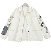 Veste En Denim Lostcat - Blanc / S - Veste